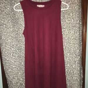Maroon dress